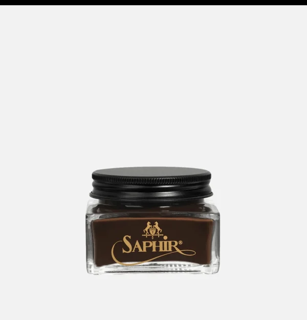 SAPHIR MEDAILLE D'OR Produits D'entretien | Saphir Creme Cuir Gras Marron Foncé