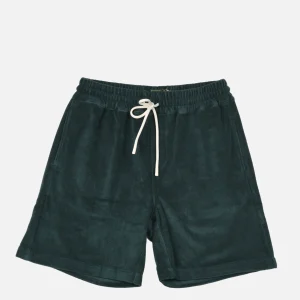 PORTUGUESE FLANNEL Shorts | Short Terry Green