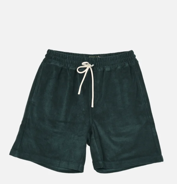 PORTUGUESE FLANNEL Shorts | Short Terry Green