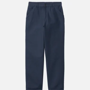 CARHARTT WIP Work Pants | Single Knee Blue Rinse