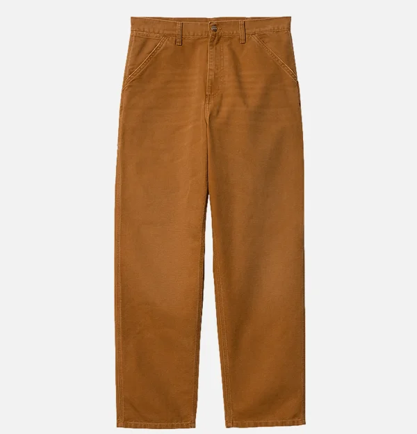 CARHARTT WIP Work Pants | Single Knee Deep H Brown