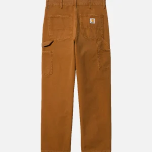 CARHARTT WIP Work Pants | Single Knee Deep H Brown