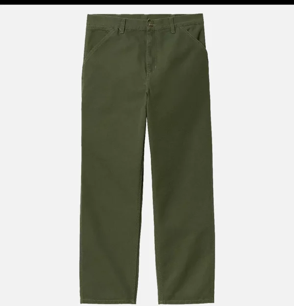 CARHARTT WIP Pantalons | Single Knee Pant Tarragon