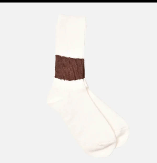 ROSTERSOX Chaussettes | Socks Line Rib Brown