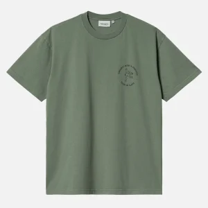 CARHARTT WIP T-shirts | Stamp Tee Duck Green