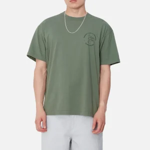 CARHARTT WIP T-shirts | Stamp Tee Duck Green