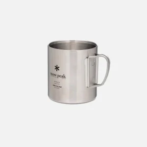 SNOW PEAK Outdoor | Stl Vacume Double Wall Mug 450