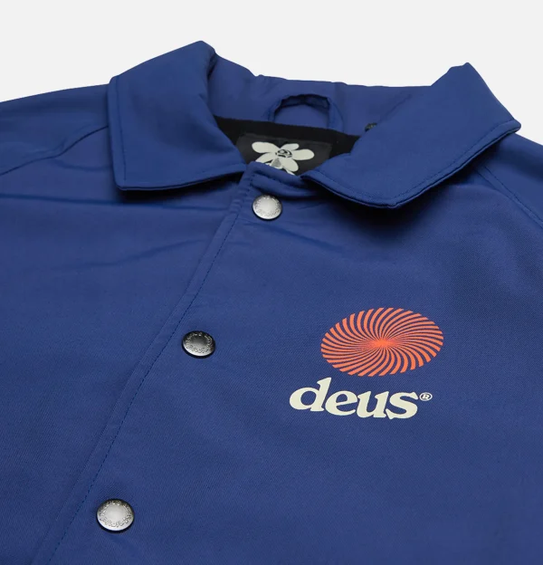 DEUS Vestes | Strata Coach Jacket Blue