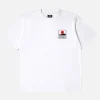 EDWIN T-shirts | Sunset On Mt Fuji Tee White