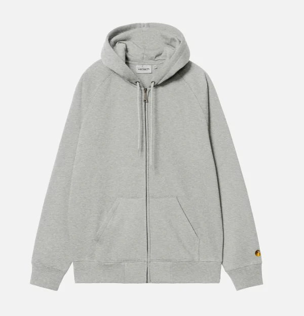 CARHARTT WIP Sweats & Polaires | Sweat Hooded Chase Grey Heath