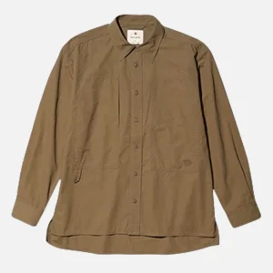 SNOW PEAK Chemises | Takibibi Ripstop Shirt Khaki