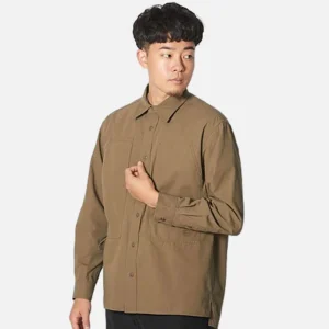 SNOW PEAK Chemises | Takibibi Ripstop Shirt Khaki