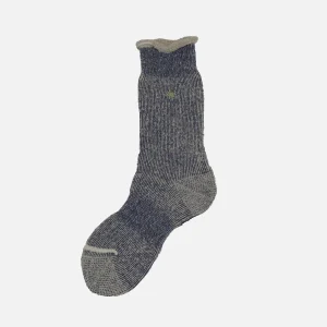 ANONYMOUS ISM Chaussettes | Thick Pile Crew Socks Ink Blue