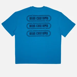 DEUS T-shirts | Thread Tee Wave Ride Blue