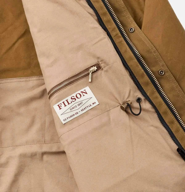 FILSON Blousons & Manteaux | Tin Cloth Field Jacket Tan