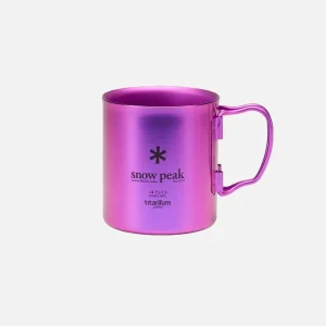 SNOW PEAK Maison | Outdoor | Titanium Single 450 Cup Purple