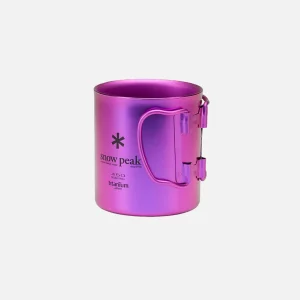 SNOW PEAK Maison | Outdoor | Titanium Single 450 Cup Purple