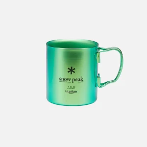 SNOW PEAK Maison | Outdoor | Titanium Single Cup 450 Green