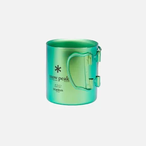 SNOW PEAK Maison | Outdoor | Titanium Single Cup 450 Green