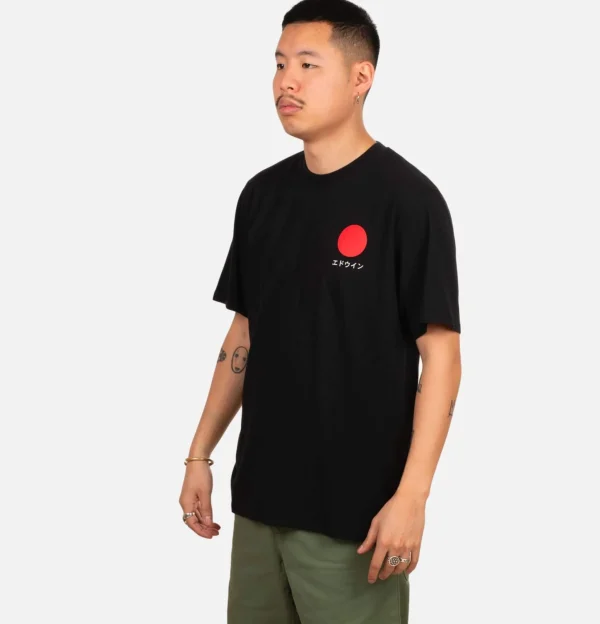 EDWIN T-shirts | T-shirt Japanese Sun Black