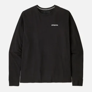 PATAGONIA T-shirts | T-shirt P6 Logo ML Black