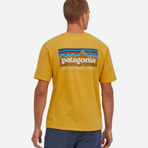 PATAGONIA T-shirts | T-shirt P6 Mission Yellow