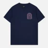 EDWIN T-shirts | T-shirt Sake And Roses Navy