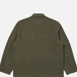 UNIVERSAL WORKS Vestes | Utility Jacket Wool Olive