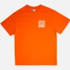 DEUS T-shirts | Uv Tee Orange Ochre