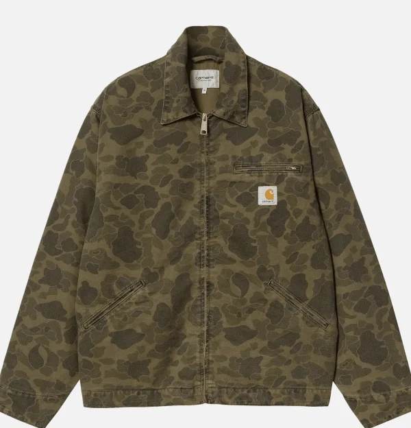 CARHARTT WIP Vestes | Veste Detroit Camo Office Green