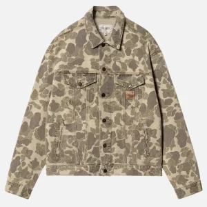 CARHARTT WIP Vestes | Veste Duck Helston Noire Camo