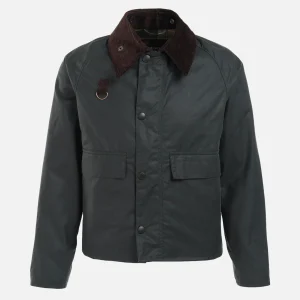 BARBOUR Blousons & Manteaux | Veste Spey Wax Jacket Sage