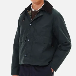 BARBOUR Blousons & Manteaux | Veste Spey Wax Jacket Sage