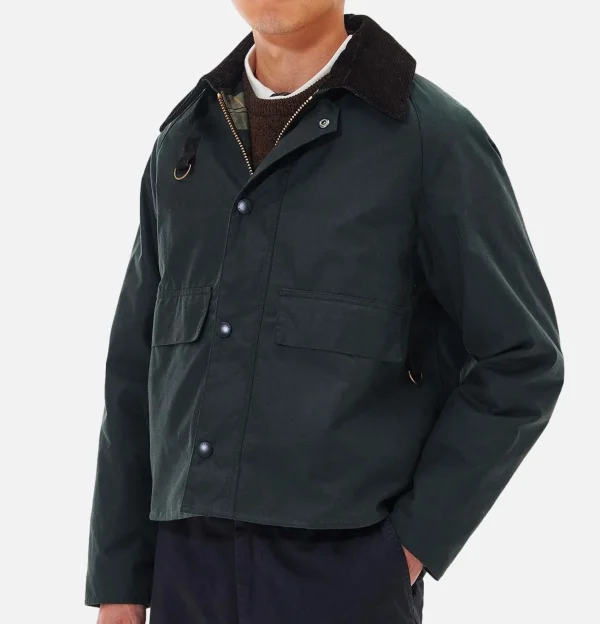 BARBOUR Blousons & Manteaux | Veste Spey Wax Jacket Sage