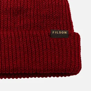 FILSON Gants • Bonnets • Echarpes | Watch Cap Ballard Wool Red