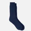 BARBOUR Chaussettes | Wellington Calf Socks Navy