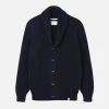 PEREGRINE Pulls & Cardigans | Wilkinson Cardigan Wool Navy