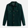 PORTUGUESE FLANNEL Chemises | Wool Field Over Shirt Verte