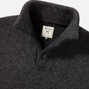 JACKMAN Sweats & Polaires | Wool Himo Polo Heather Black