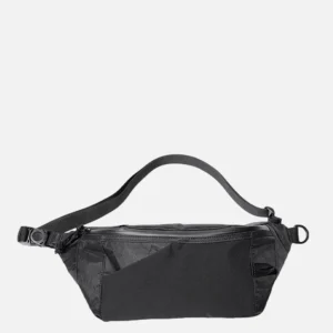 SNOW PEAK Sacs Bananes | X-pac Nylon Waist Bag Black