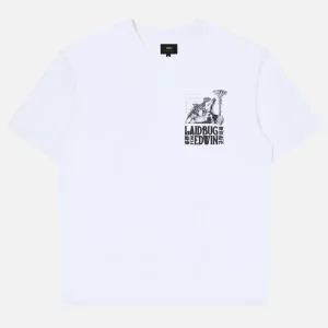 EDWIN T-shirts | Yusuke Isao Tee Blanc