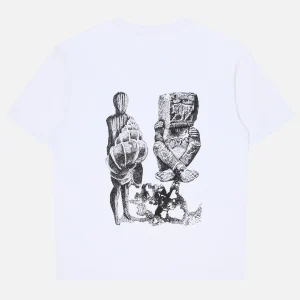 EDWIN T-shirts | Yusuke Isao Tee Blanc