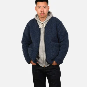 COLDBREAKER Sweats & Polaires | Zip Up Vee Cardigan Darkblue