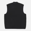 UNIVERSAL WORKS Pulls & Cardigans | Zip Waistcoat Wool Black